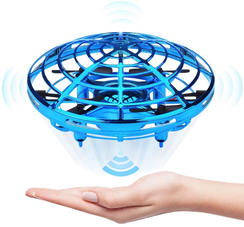 Houshome Mini Drone UFO Helicóptero Operado à Mão Quadrocopter Drone Avião de Indução Infravermelho Bola Voadora Brinquedos Para Crianças mini drone barato